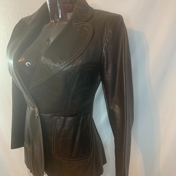 Vintage Bagatelle Leather jacket - Picture 1 of 10